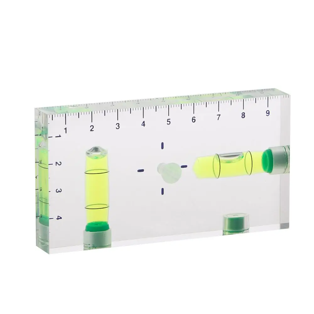 High Precision Transparent Two Direction Magnetic Level Bubble Mini Spirit | Инструменты