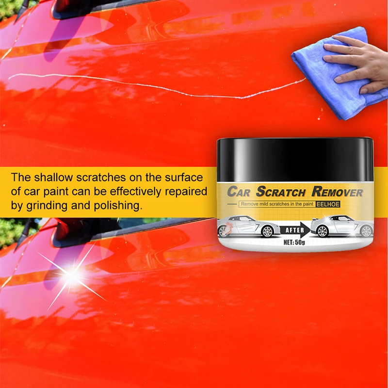 

Car Coating Wax Anti Scratch Car Solid Wax with Spong Car Scratch Remover Wax Paint Care Car Polish Wax Ceramic Coat Detailing -