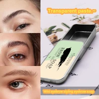 eyebrow soap wax with trimmer fluffy feathery eyebrows pomade gel for eyebrow styling makeup soap brow sculpt lift cosmetics