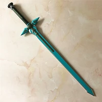 pu foam kids toy sword art online sao 11 asuna weapon action figure kirigaya kazuto elucidatordark repulser cosplay sword pu f
