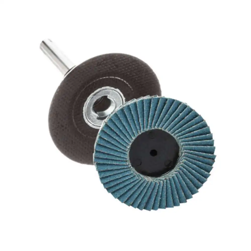 

10Pcs 50mm 2 Inch Flap Sanding Disc Twist Lock Grinding Wheel 80 Grit Durable Louver Wheel