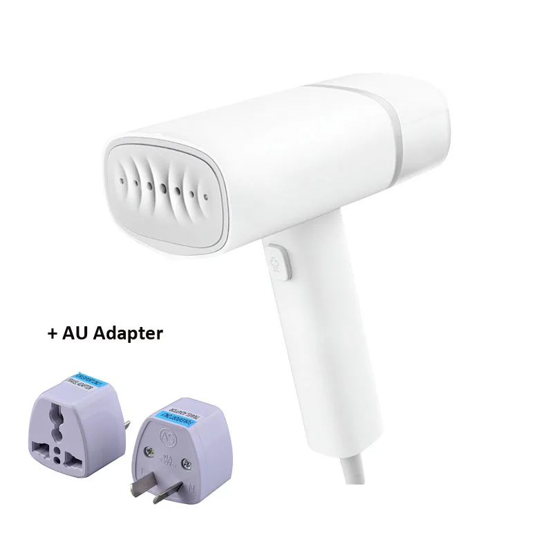 Add AU Adapter XIAOMI MIJIA ZANJIA отпариватель для одежды Утюг ручной мини-генератор бытовой Электрический Очиститель одежды подвесной глажка - Цвет: Add AU Adapter