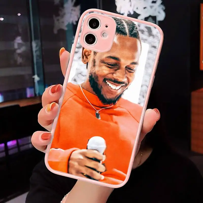 

American hip hop singer Kendrick Lamar Phone Case Matte Transparent for iPhone 7 8 11 12 s mini pro X XS XR MAX Plus cover funda