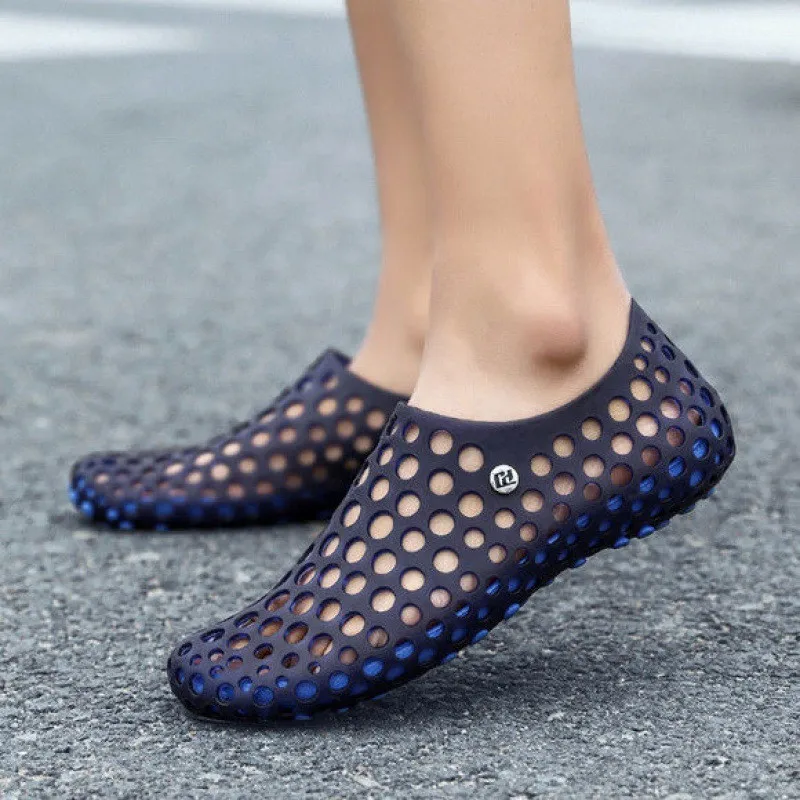 

2019 New Men Sandals Summer Flip Flops Slippers Men Outdoor Beach Casual Shoes Cheap Male Sandals Water Shoes Sandalia Masculina