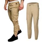 Брюки-карго мужские повседневные, легкие тактические штаны, комбинезон с несколькими карманами, водонепроницаемые быстросохнущие брюки