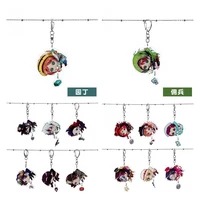 anime identity %e2%85%b4 figure cosplay key chains acrylic exquisite bag pendants key ring unisex keychain accessories creative keyrings