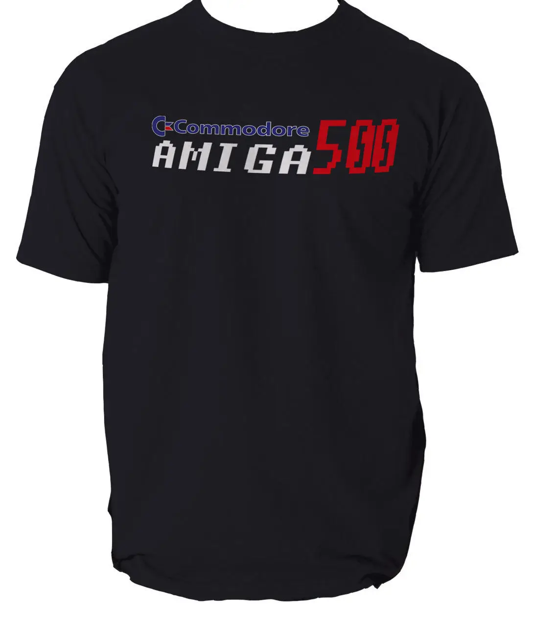 

COMMODORE AMIGA 500 COMPUTER T-SHIRT Retro 80s C64 / ZX Spectrum PC Cool Casual pride t shirt men Unisex New Fashion