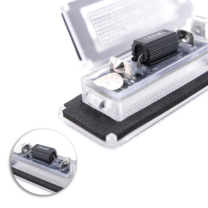 

2x Canbus SMD White Led License Plate Lights For Fiat Ducato For Peugeot Boxer For Citroen Jumper 2006-2019