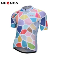 neenca pro team summer men cycling jersey clothing bicycle bike downhill breathable quick dry short sleeve shirt mtb bike clothe