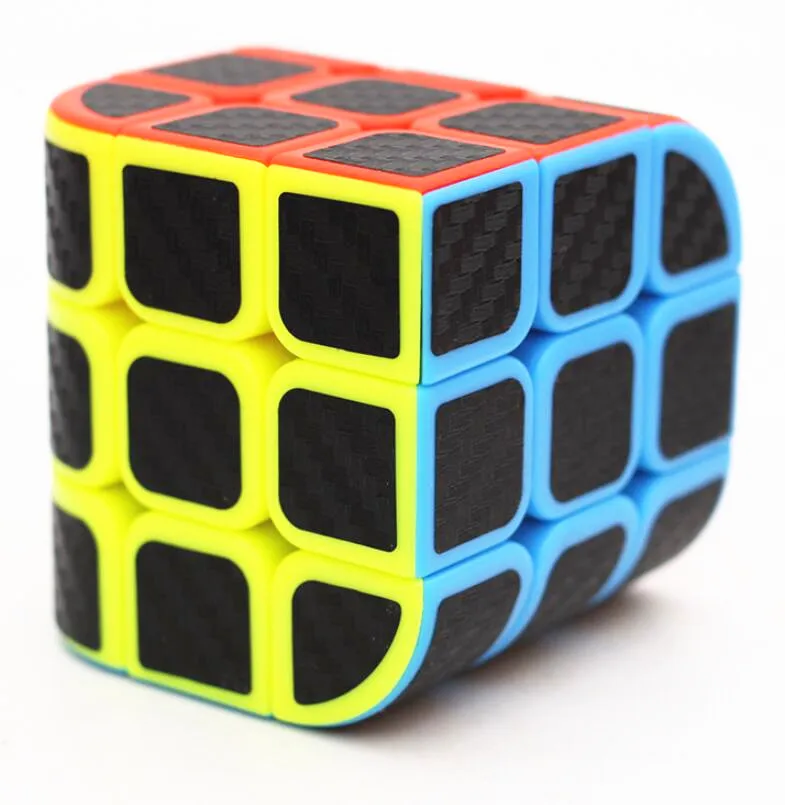 Curve 3X3 наклейка меньше скорости кубик-пенроза головоломка новый дизайн 56 мм ПВХ