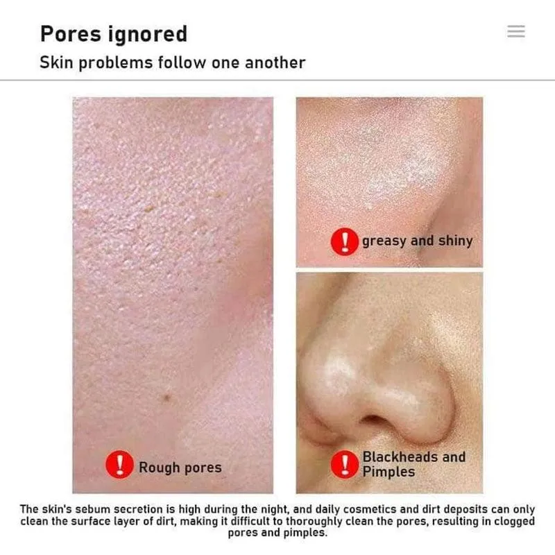 

Cleaning Mask Beauty Skin Care Moisturizing Blackhead Remover Mask Cream Control Acne Pores Dirt Cleaning Mud 120ml