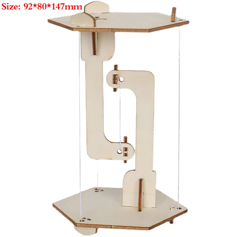 

Wooden Anti-Gravity Diy Tensegrity Structure Floating Table Model Toy Floating Table Children's Building Model Toy