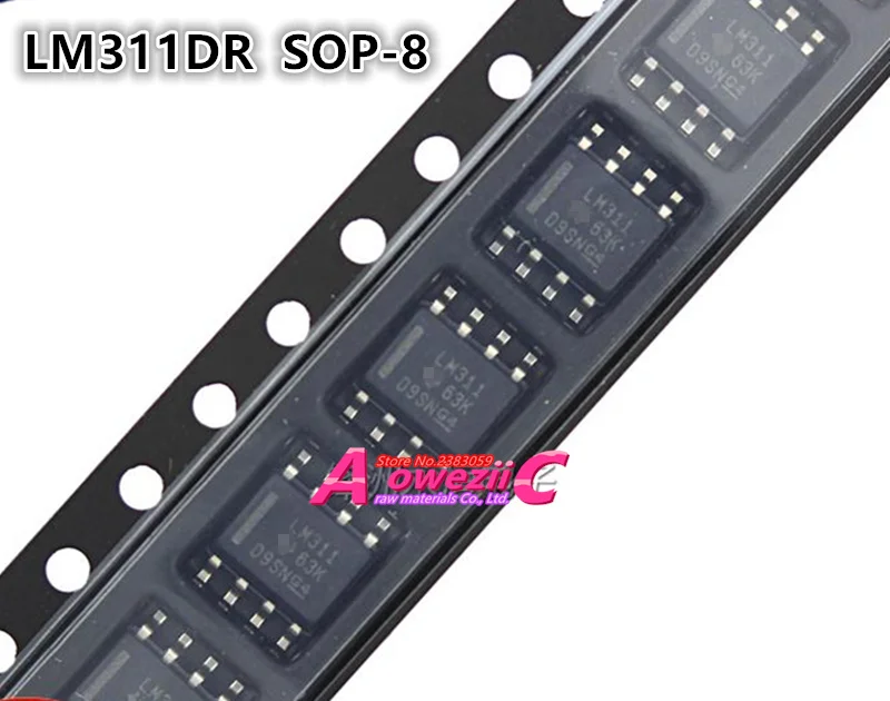 Aoweziic 2018 + 10 шт. 100% новый импортный оригинальный LM311 LM311DR LM311DR2G SOP-8 LM311P LM311N | Запасные части -4000417080971