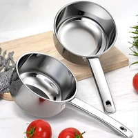 stainless steel non stick pan noodle pot kitchen accessories milk pot aluminum pot tableware pan home cooking tools