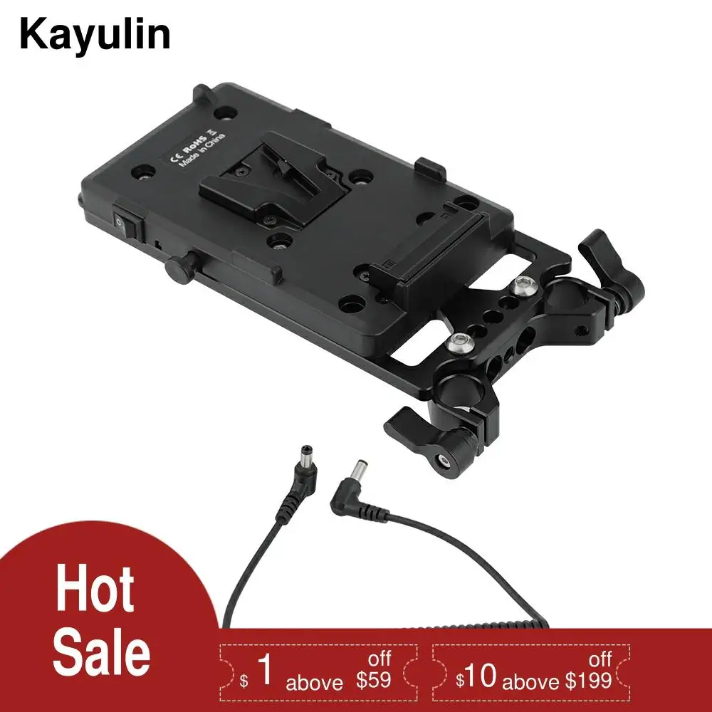 Kayulin V-Mount распределитель питания адаптер V Lock батарея с несколькими
