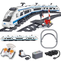 941pcs bricks rc track train set city car model building blocks boy birthday christmas gift kids toys for children