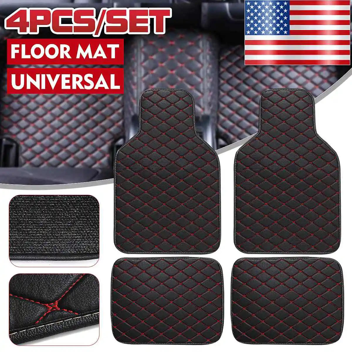 

Universal car floor mat for vw for polo accessories for vw for passat b5 b6 golf touran tiguan for jetta car accessories Car mat