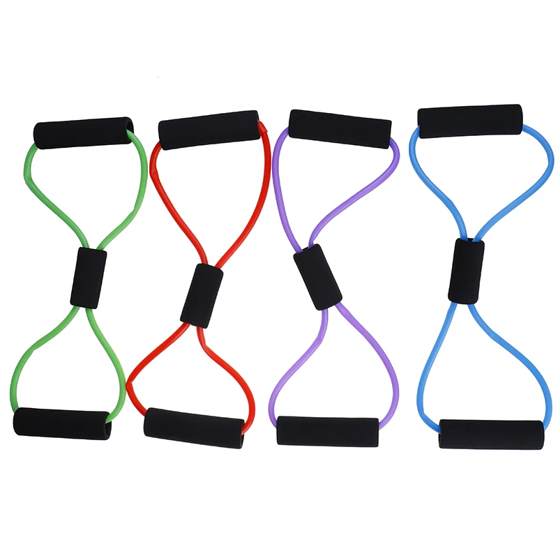 

8 Word Fitness Rope Resistance Bands Rubber Bands for Fitness Elastic Band Fitness Equipment Expander Workout Gym Exercise Train