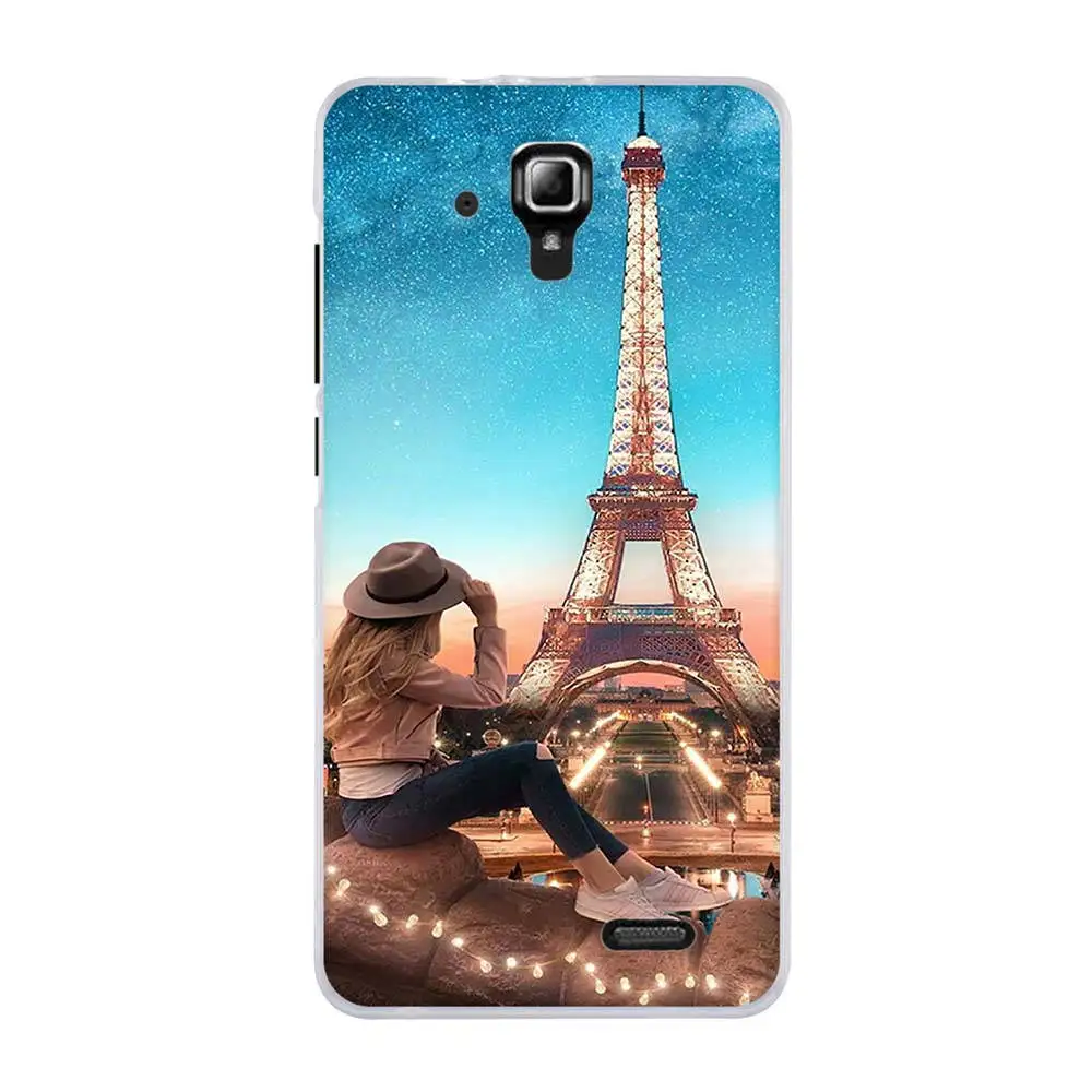 Чехол для lenovo A536 A358T, ультратонкий, мягкий, TPU, силиконовый, для lenovo A536 A 536, чехол с рисунком животных для lenovo A358T, Coque Capa