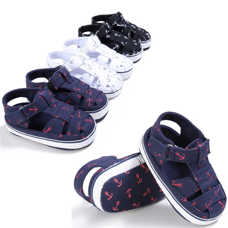 

0-18M Baby Infant Kid Boy Girl Soft Sole Crib Toddler Summer Sandals Shoes