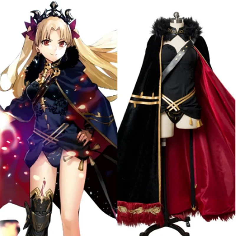 

Модный костюм для косплея FGO для взрослых женщин и девочек, костюм Ereshkigal, полный комплект, костюм для Хэллоуина, карнавала, Косплея