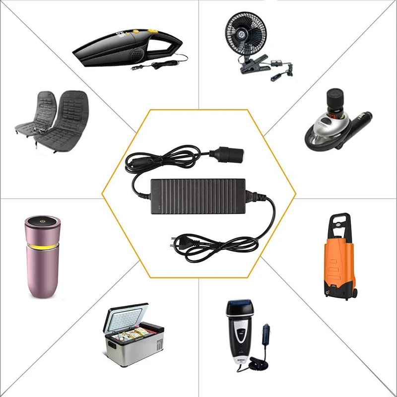 Адаптер питания для автомобильного прикуривателя преобразователь адаптер