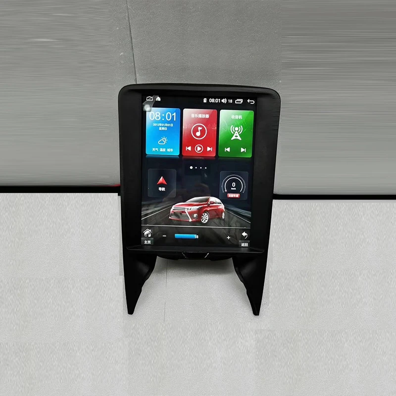 Автомагнитола KiriNavi с вертикальным экраном 12 1 дюйма Tesla Style Android 9 0 для Lamborghini Huracan