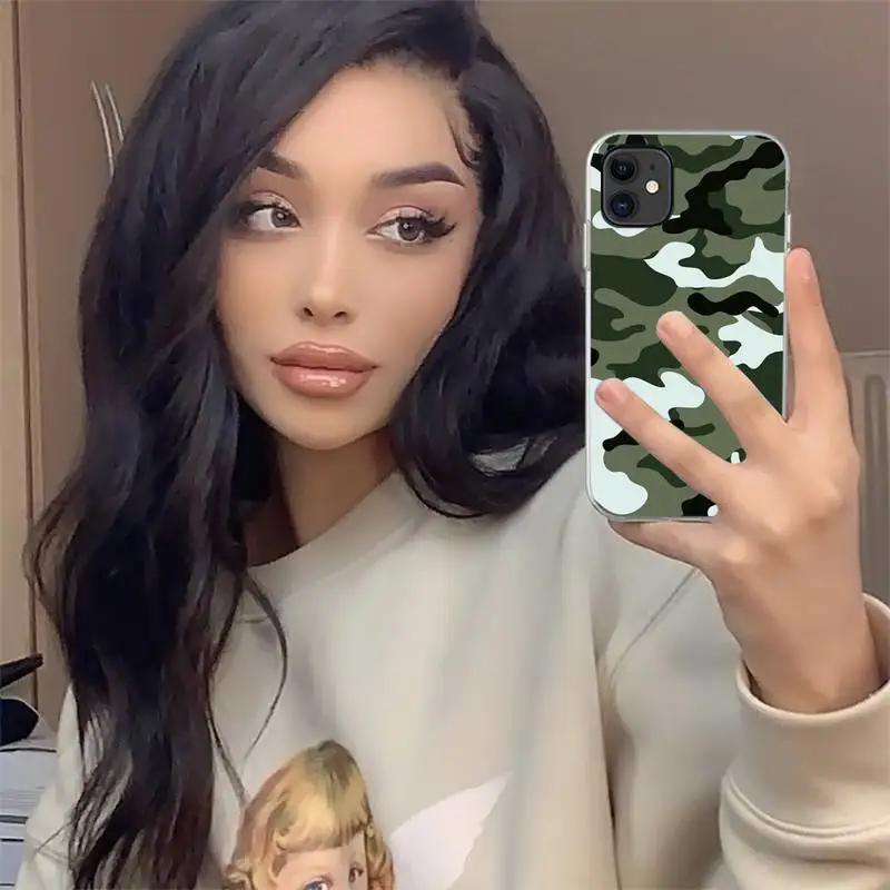 

Camouflage Pattern Camo military Army Phone Case For iphone 12 mini 5 5s 5c se 6 6s 7 8 plus x xs xr 11 pro max