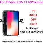 ЖК-дисплей для iphone X OLED XS MAX XR TFT 11Pro Max, сменный экран с 3D сенсорным дигитайзером в сборе, 11 xsmax