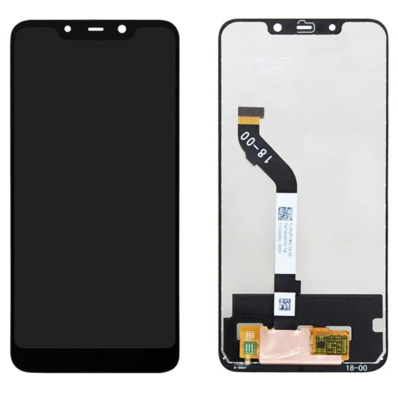 ЖК дисплей с рамкой для Xiaomi Pocophone F1 6 18 дюйма 10 точек касания|Экраны мобильных