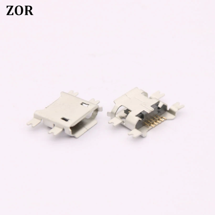 2 шт. 5P V8 порт Micro USB разъем для Blackberry Lenovo OPPO V880 U880 N880S N760 Huawei Y220 5pin | Мобильные