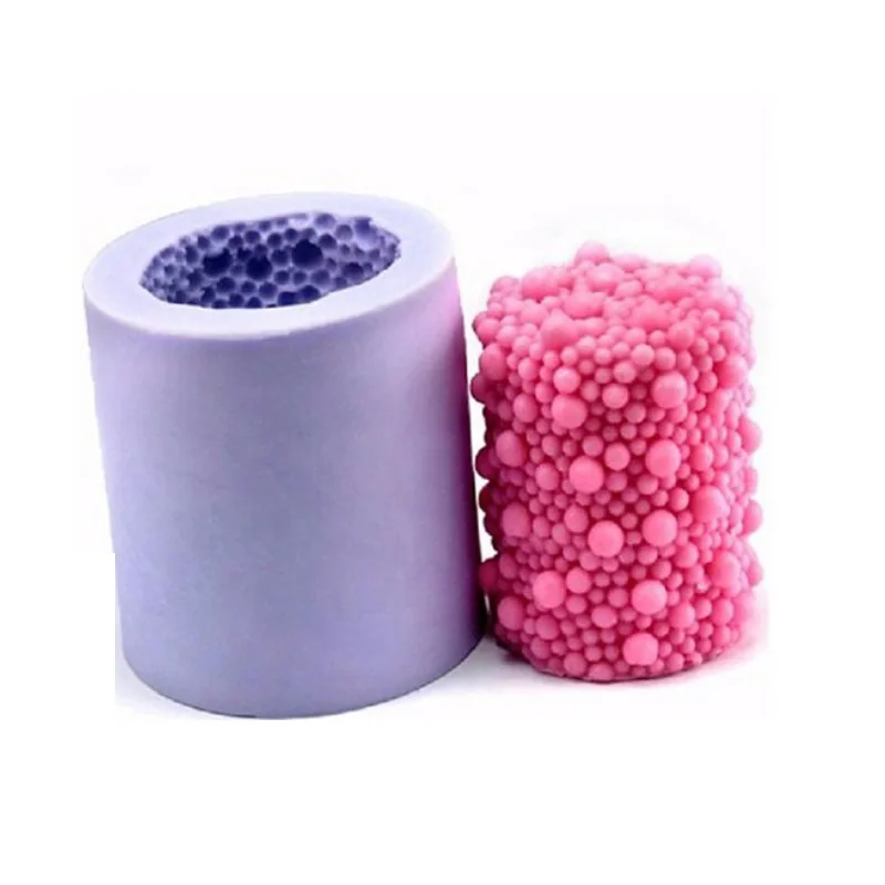 Силиконовая форма в виде 3d пузырьков для свечей инструменты украшения тортов