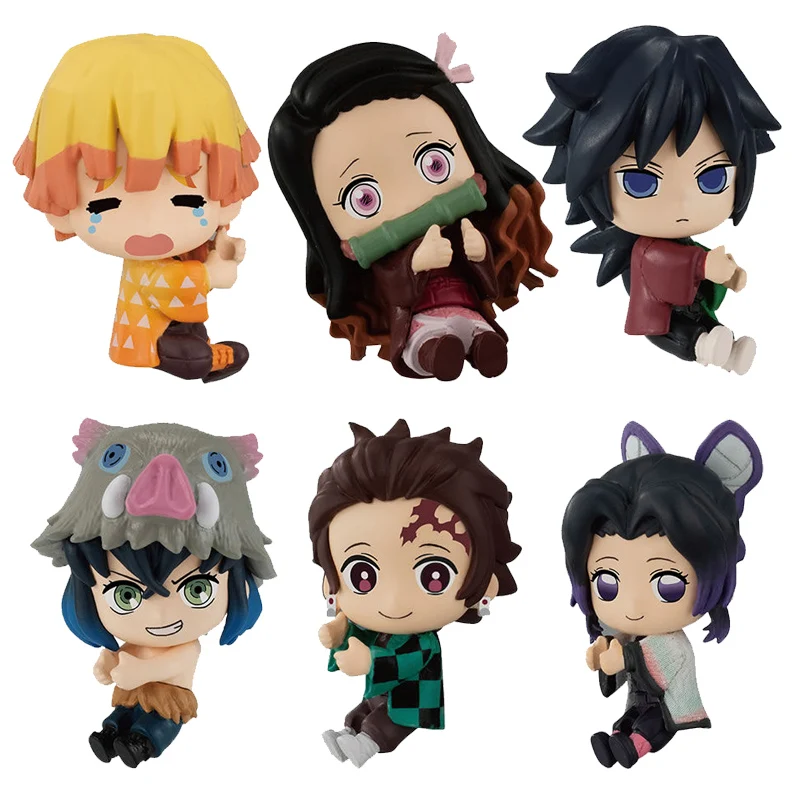 

Bandai Genuine Gashapon Toy Demon Slayer Hug Data Cable Line Protector Doll Kamado Tanjirou