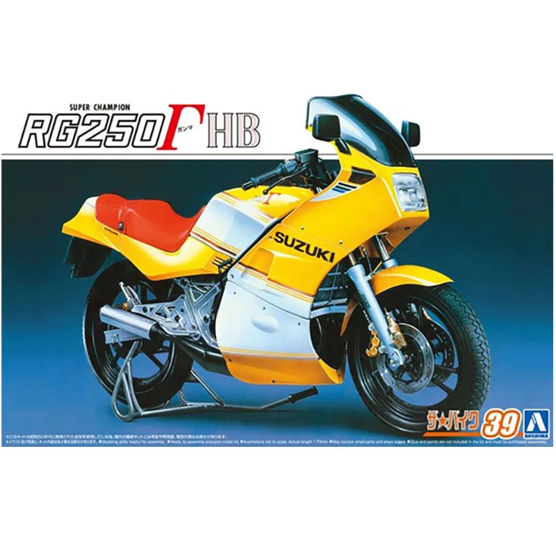 

Сборная модель 1/12 Suzuki GJ21A RG250 мотоцикл 06231