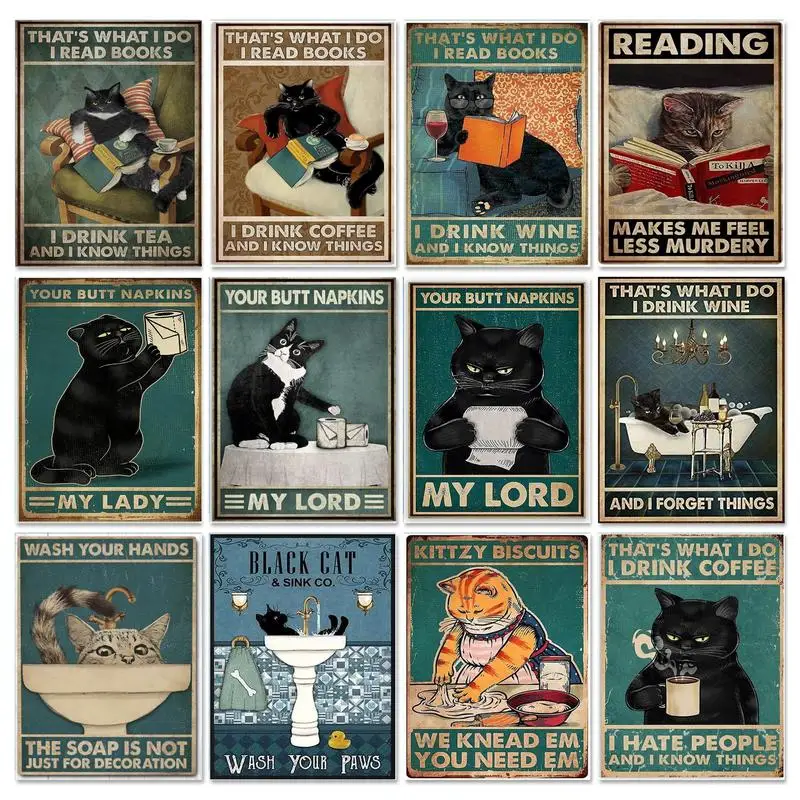 

GATYZTORY DIY Painting By Numbers Cat Animal Drawing On Canvas Kill Time HandPainted Oil Painting Unique Gift Home Decoration