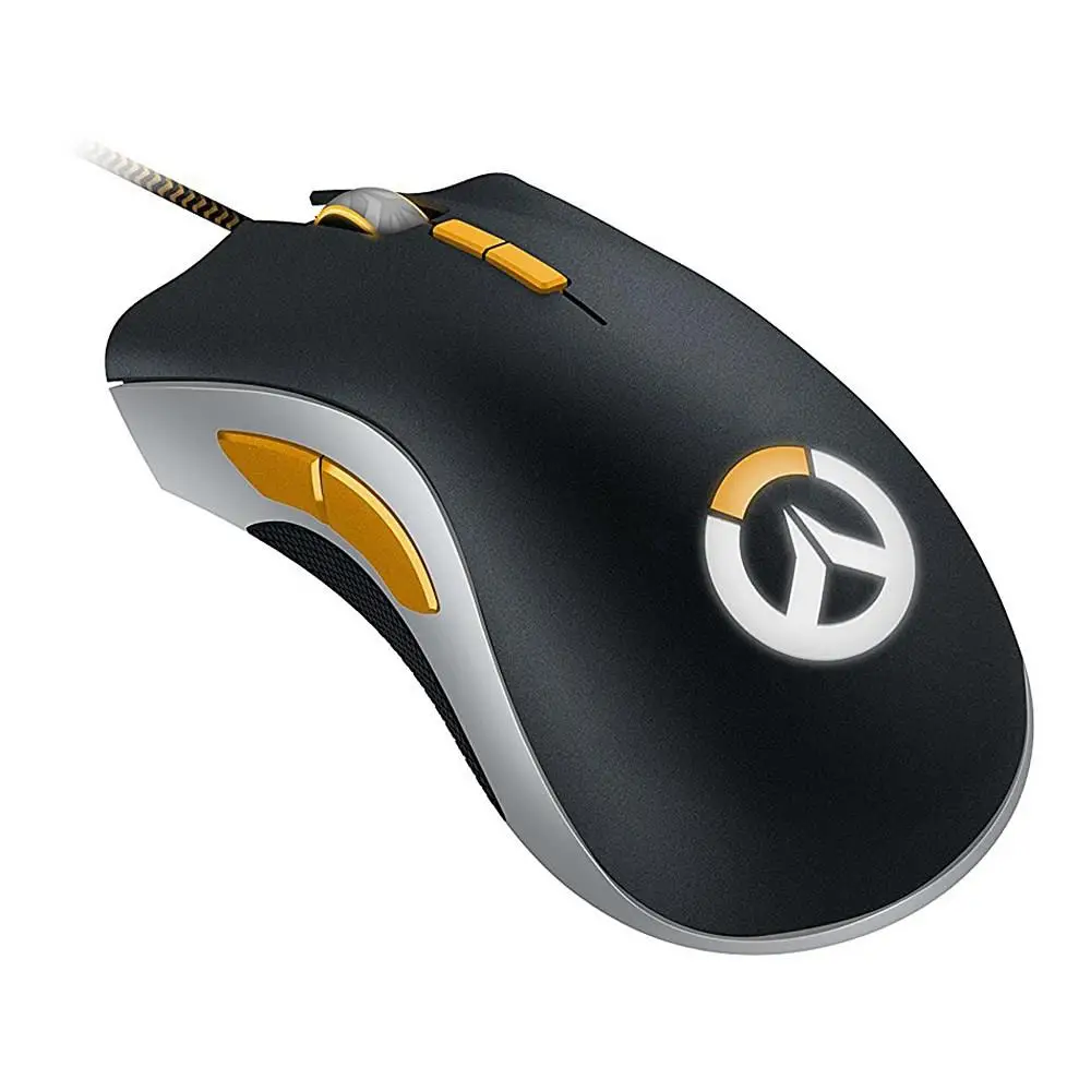 Проводная игровая мышь Razer DeathAdder Chroma Overwatch Edition эргономичная Lighting