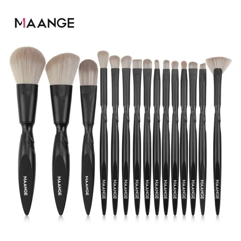 Профессиональные косметические инструменты 15 кистей для макияжа комплект