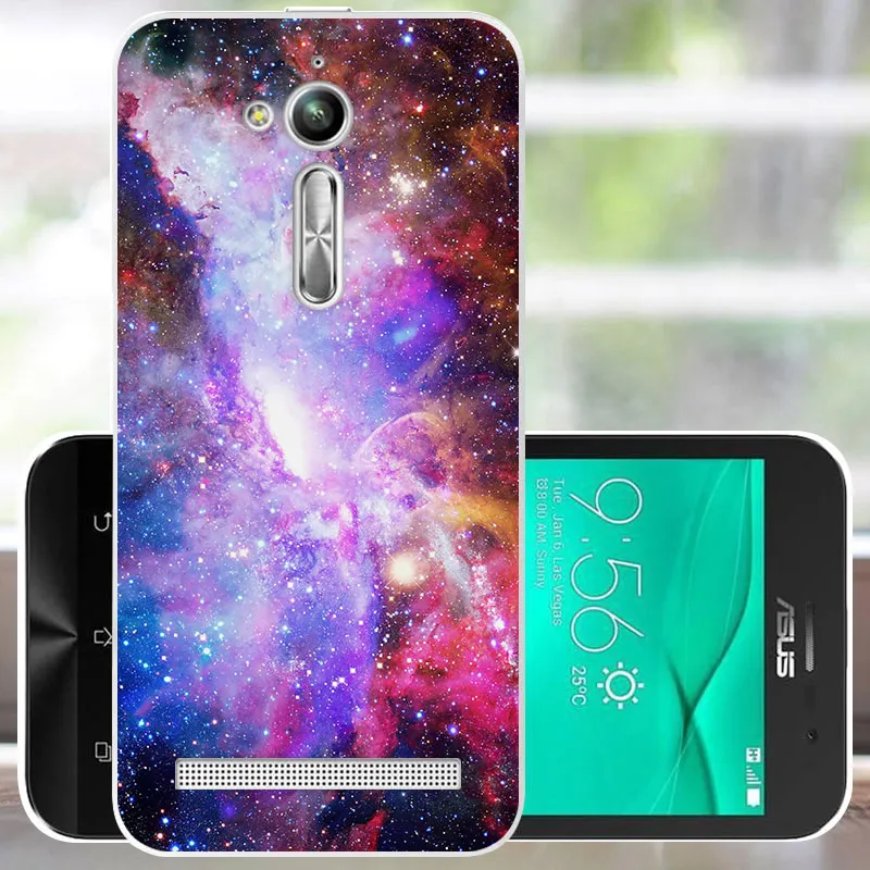 HXY FANATU ASUS Zenfone GO ZB500KL чехол силиконовый 5," ZB500KL Задний защитный чехол из ТПУ для ASUS Zenfone ZB500KL чехол для телефона - Цвет: HXY