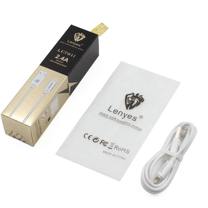 Lenyes 3 м 2 1 5 микро USB кабель 1A 2A 2.4A проволочные заряжающие провода линия IOS и Android