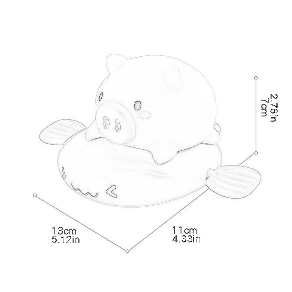 

Baby Bathing Toy Clockwork Swimming Small Float and Play Bubbles Bath Toy Summer Play Water Toys Children'S Toys