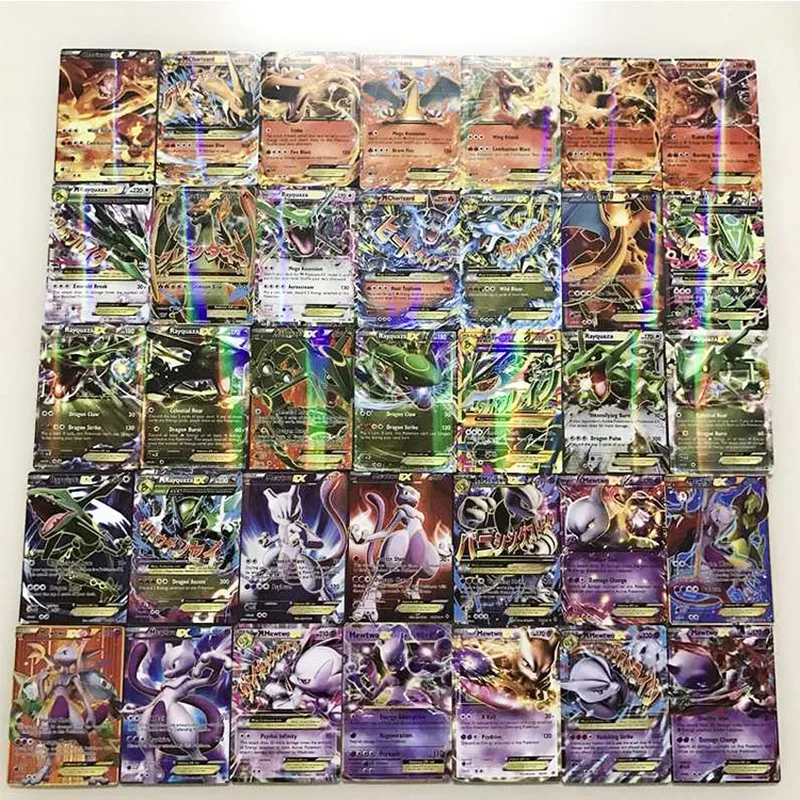 TAKARA TOMY Pokemon Trading Card Game Flash Cards Collections GX Evolutions Toys Metal Box Big Shining TCG 69pcs | Игрушки и хобби
