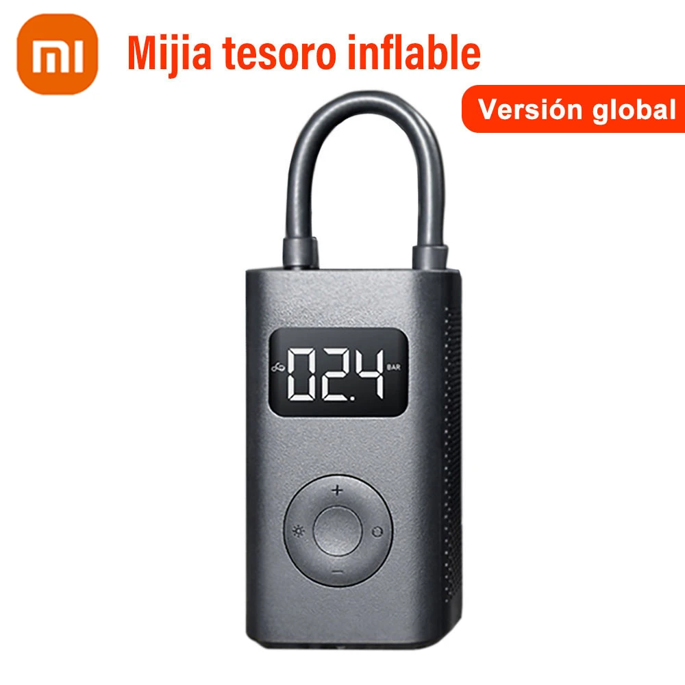 Умный электрический велосипедный насос Xiaomi Mijia портативный цифровой датчик