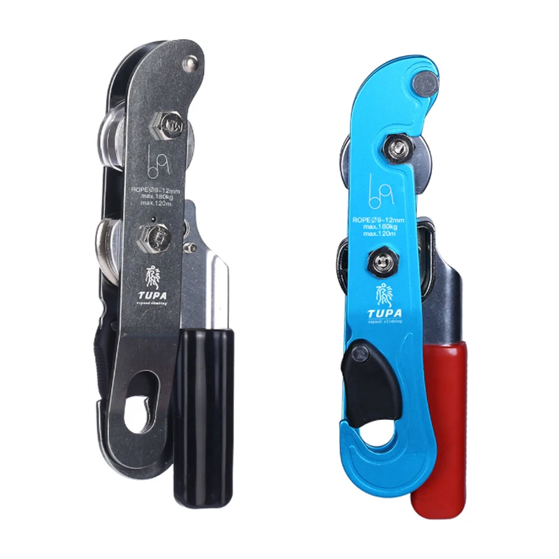 

P365 Free Shipping Rock Climbing Downhill Stop Self-locking Hand-controlled Descender Outer Wall High Altitude Descending Tool