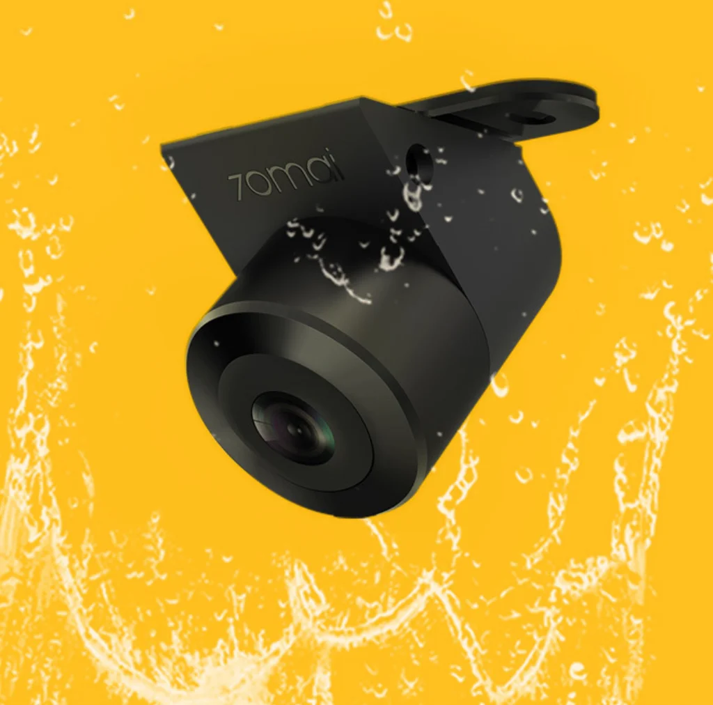 Оригинальная Xiaomi 70mai умная камера заднего вида 720P HD ночного видения IPX7 Водонепроницаемая двойная запись 138 градусов широкий угол