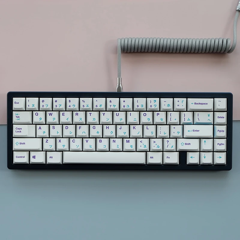 126Key/Набор клавиатуры PBT для MX Switch механическая клавиатура Pbow тема русские