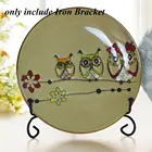 Кронштейн для поделок, держатель для книг, стойка для фотографий, рама для фотографий, черная железная пластина, стеллаж для дисплея