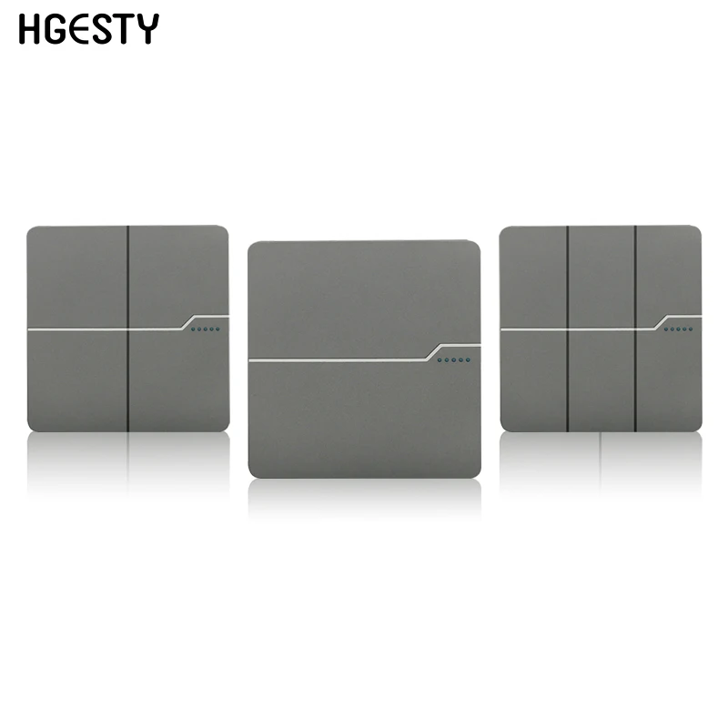 Настенный выключатель 1/2/3 Gang 2 сторонний светильник переключатель