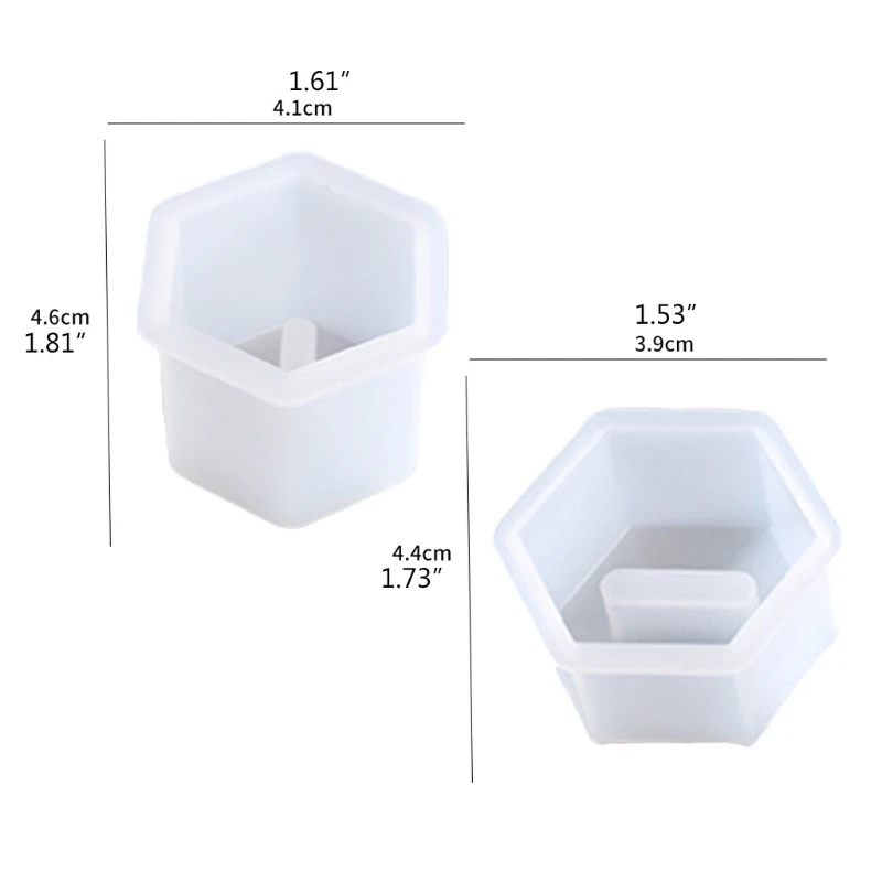 

Y1UE Ring Base Mold Jewelry Organizer Epoxy Resin Mold Storage Box Casting Silicone Mould DIY Crafts Home Decor Making Tools
