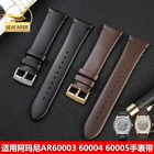 Ремешок для часов из натуральной кожи для Armani Ar60003 60004 60002 80026 11013 ремешок кожаный Для мужчин 22 мм ремешок для наручных часов