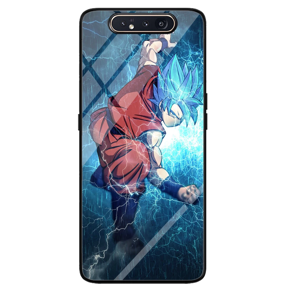 Dragon Ball Z Супер чехол из закаленного стекла для телефона samsung Galaxy A80 A805FD SM-A805FD 6 7